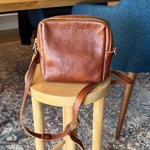 Portland Leather Belt Bag - Rich Brown